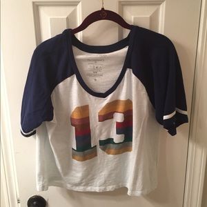 “13” Doctor Who Cropped T-Shirt